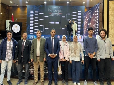 مدير الرياضة بالقليوبية وفريق المديرية الصاعد يشاركون بالمؤتمر ال