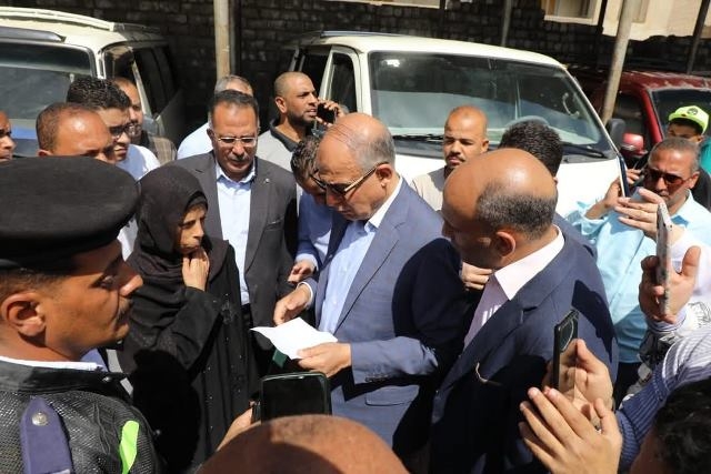 كدوانى يتفقد أعمال تطوير المركز التكنولوجي والانشاءات بأبو قرقاص