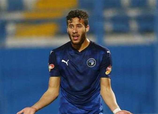 صيجي مايلي في الهجوم تشكيل بيراميدز ضد الزمالك في نهائي الكأس