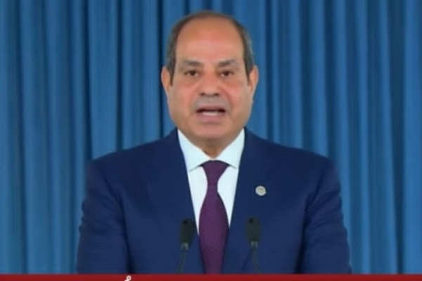 الرئيس السيسى : تجربة السلام المصري الإسرائيلي تعد برهانا على أن السلام ممكن