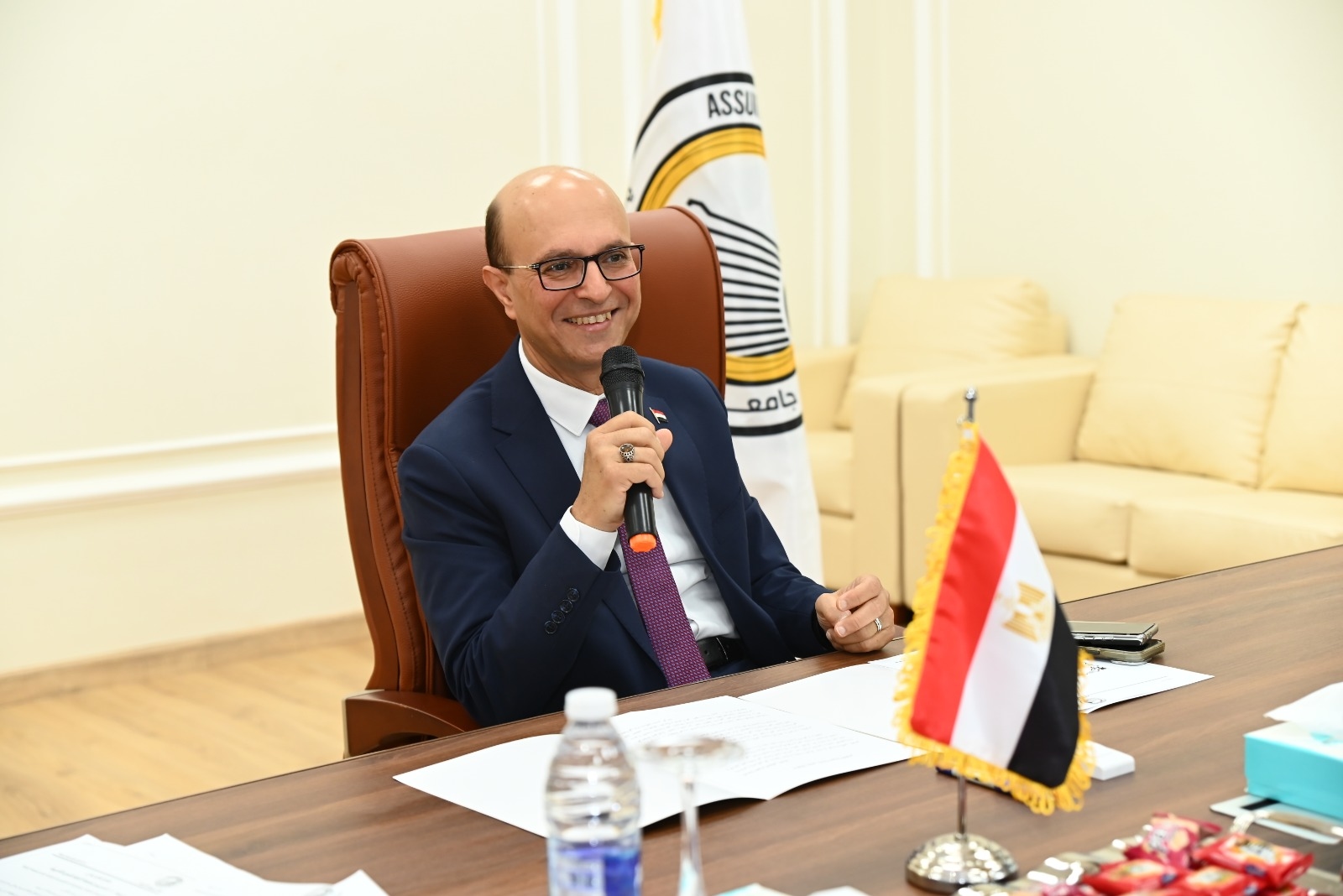 الدكتور المنشاوي يترأس الاجتماع الحادي عشر للمجلس الأكاديمي