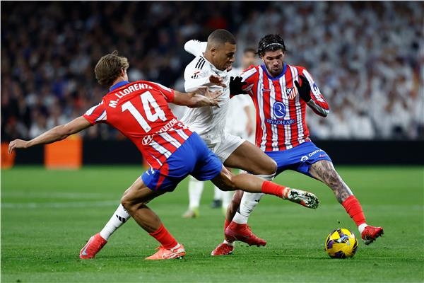 شاهد أهداف الشوط الأول بين ريال مدريد وأتليتكو بدورى أبطال أوروبا
