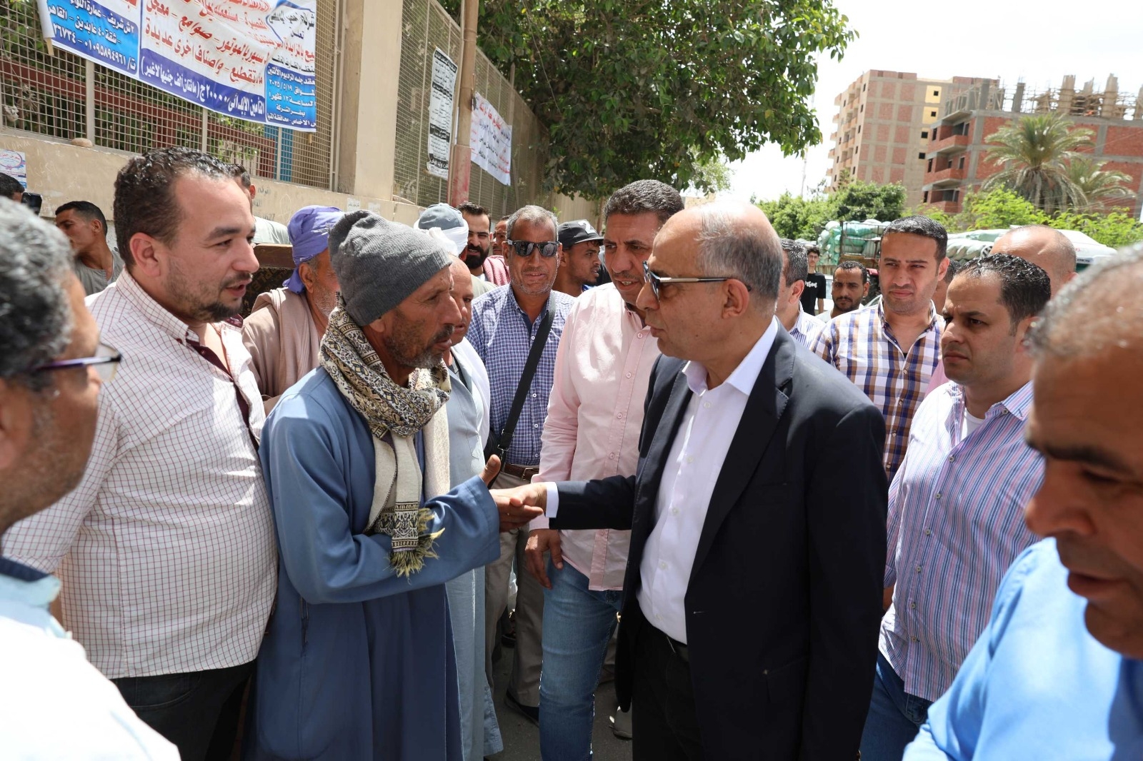 من داخل صومعة نفرتيتي بدماريس