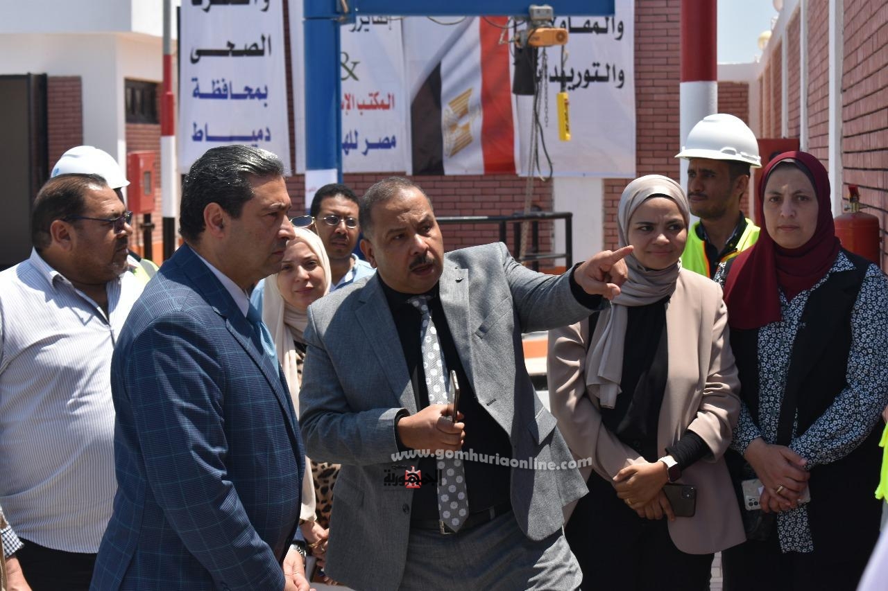 الشهابى يتفقد مشروعات الصرف الصحى الممولةمن البنك الدولى والآسيوى