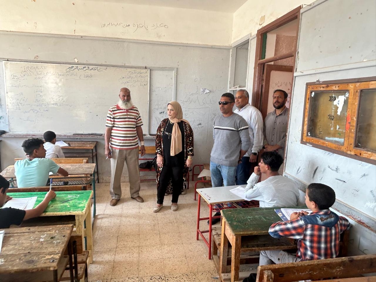 الدراسات الاجتماعية مسك ختام امتحانات الشهادة الإعدادية بمطروح