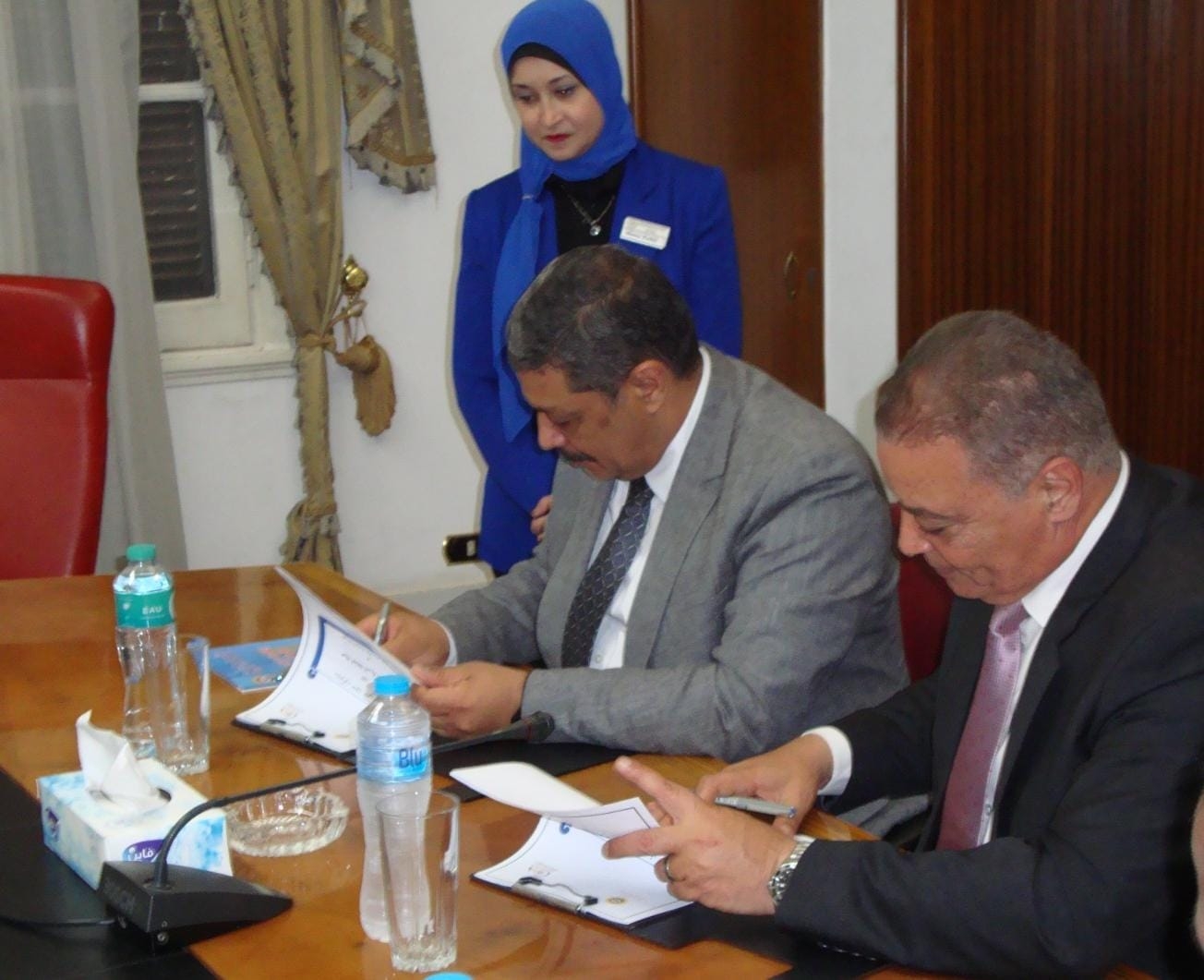 بروتوكول تعاون مشترك بين الأرصاد وهيئة الطاقة الذرية المصرية
