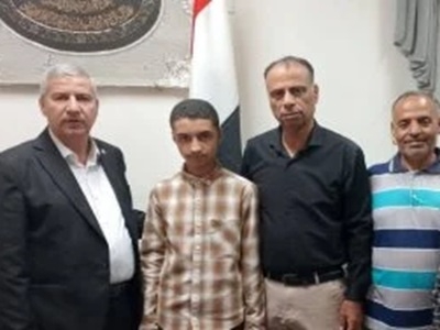 محافظ الشرقية يهنئ الطالب إبراهيم ثالث الجمهورية فى "التحدث بالفصحى"