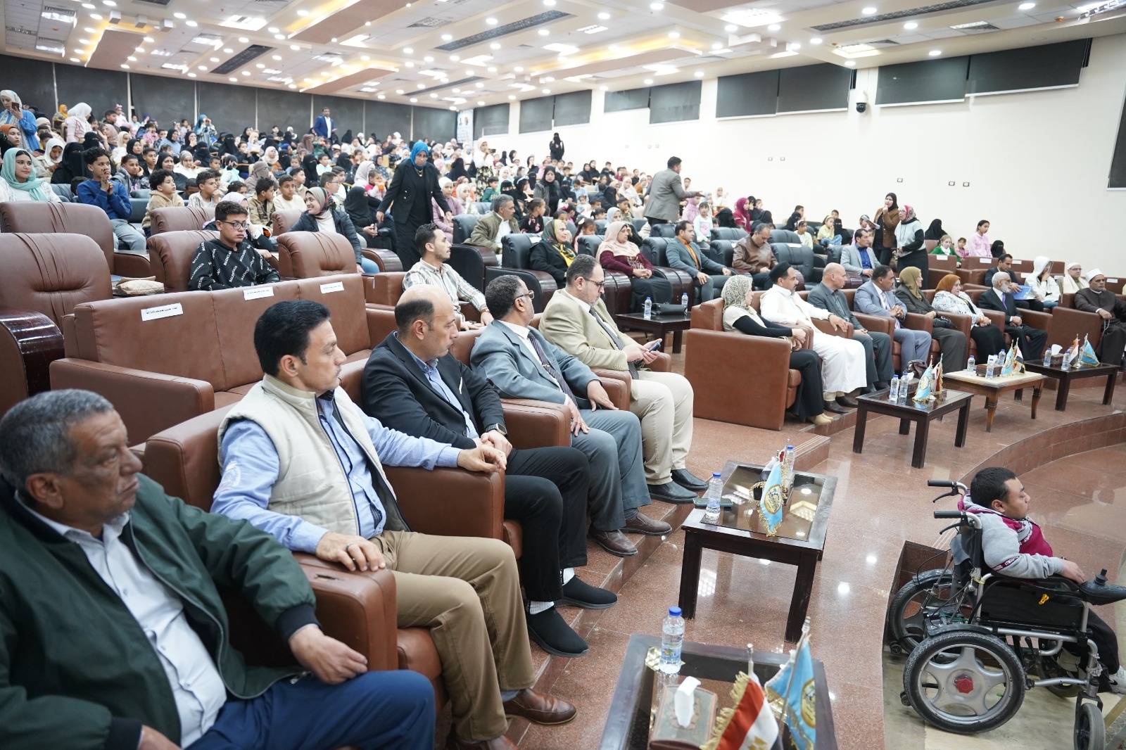 محافظ مطروح يشهد احتفالية يوم اليتيم التى نظمتها مكتبة مصر العامة