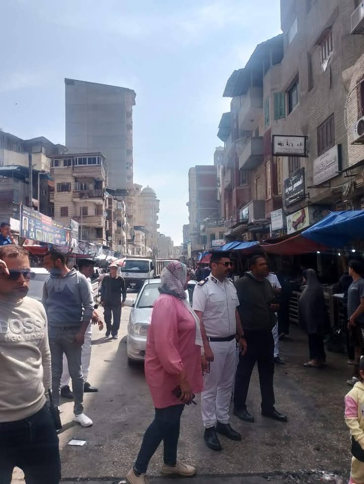 حملة مكبرة لرفع الإشغالات بمدينة دمياط