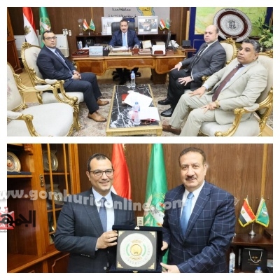 أبو ليمون يهنئ مدير غاز مصر الجديد ويؤكد: يدٌ واحدة لخدمة المواطن