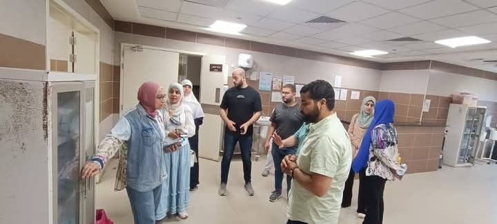 للاطمئنان على جاهزية استقبال المرضى