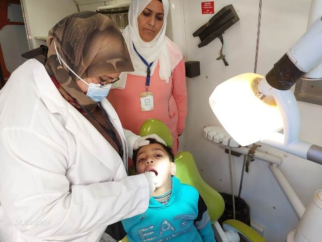 علاج ١٥٣٨ مواطنا بالمجان في قافلة طبية بدمياط