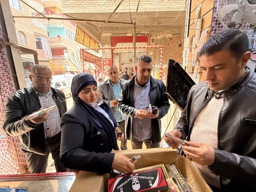 تحرير227 محضرا ومخالفة تموينية خلال حملات لضبط الاسواق بالقليوبية