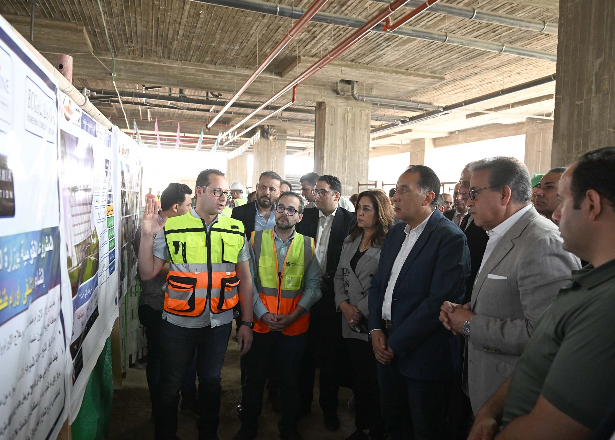 رئيس الوزراء يتفقد مشروع إنشاء مستشفى أورام طنطا الجديد