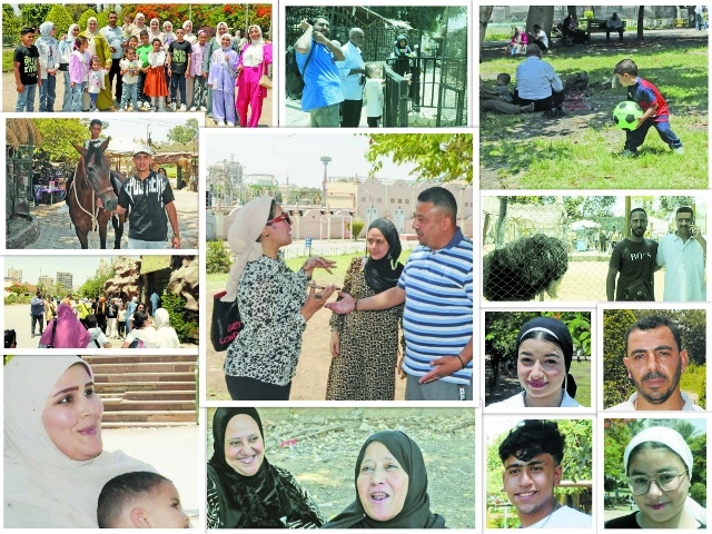 الحديقة الدولية كاملة العدد.. ثانى أيام العيد