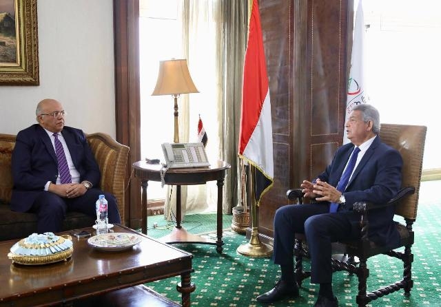 رئيس الأعلى لتنظيم الإعلام يستقبل رئيس مجلس إدارة «نايل سات»