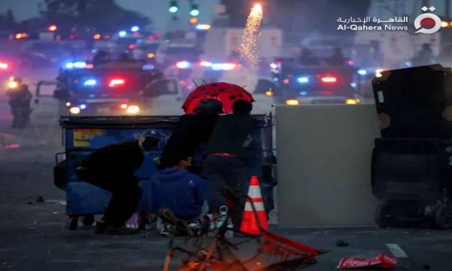 شرطة لوس أنجلوس: اعتقال 56 متظاهرا خلال الاحتجاجات على تطبيق قوان
