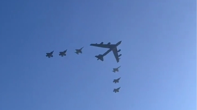 US Flies Nuclear-Capable Bomber, F-35s Near Russian Border
