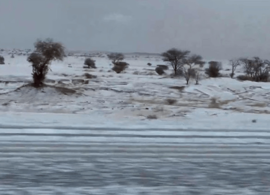 Saudi Arabia Faces Cold Wave as Temperatures Drop Below Zero