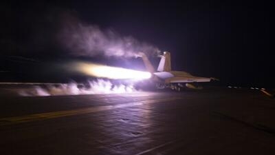Pentagon Says Operations 'Continue' Overnight Against Yemen's Houthis