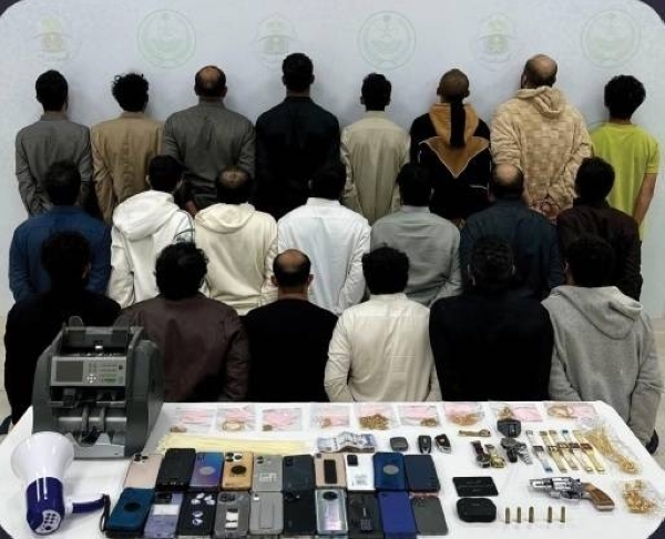 18 Yemenis Among 21 Held for Thefts and Street Robberies in Riyadh