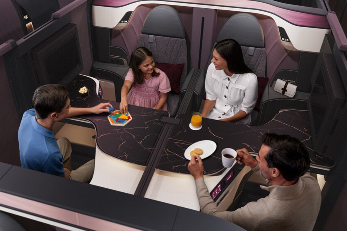Qatar Airways To Show Off 4-Person Customisable Quad Suites Seating At ATM In Dubai