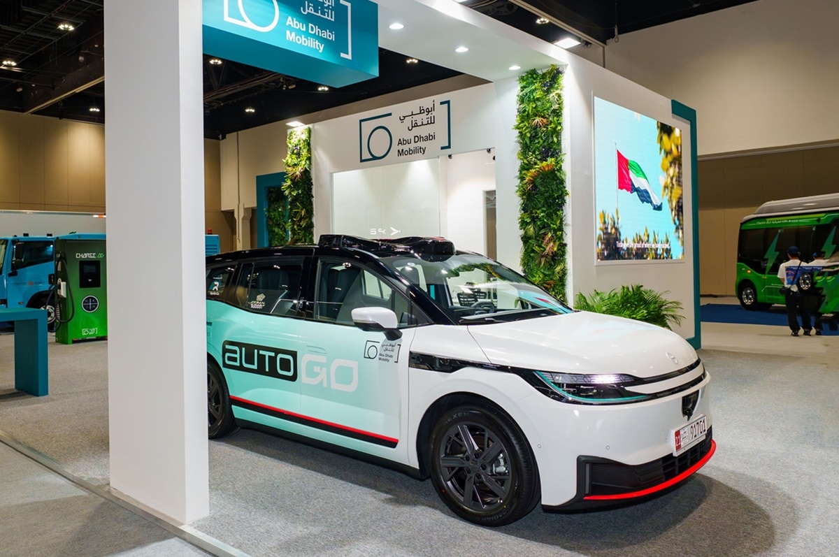 EVIS 2025: Robot taxi on display in Abu Dhabi