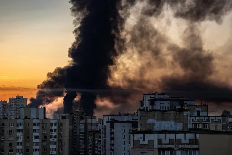 Largest Russian Strikes In Months Hit Ukrainian Capital, Killing 15 & Wounding Over 100