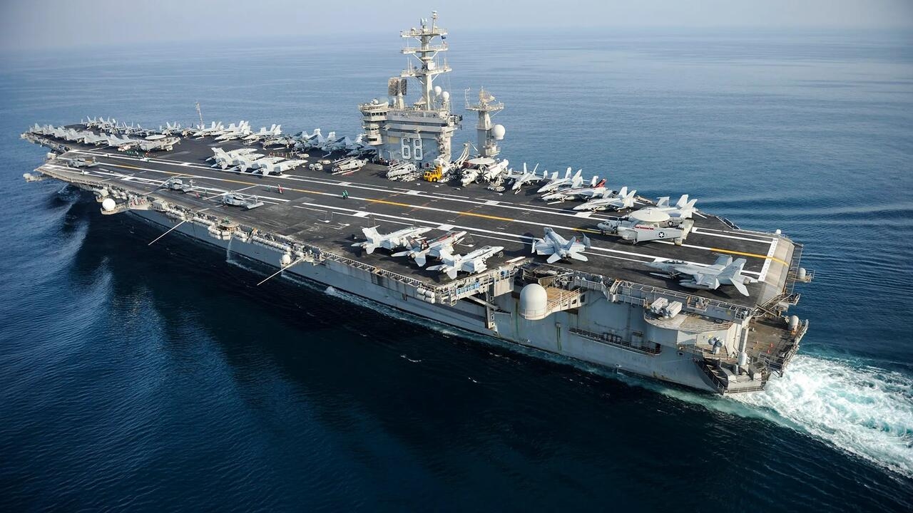 USS Nimitz Carrier Strike Group Will Arrive In Mideast Waters This Weekend