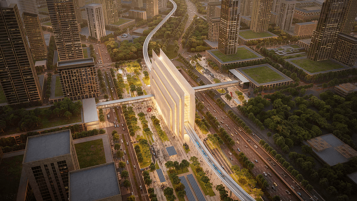 Dubai Metro Blue Line To Have World's Highest Metro Station