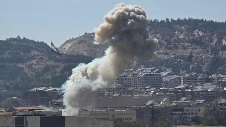Israel Conducts Massive Strikes On Damascus After Sharaa Regime's Sectarian Attacks
