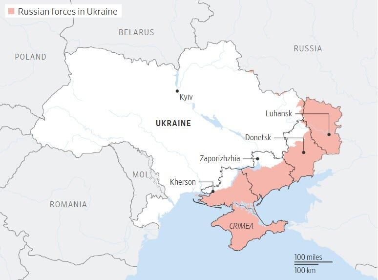 Putin Tells Trump He'll Halt War In Exchange For Eastern Ukraine