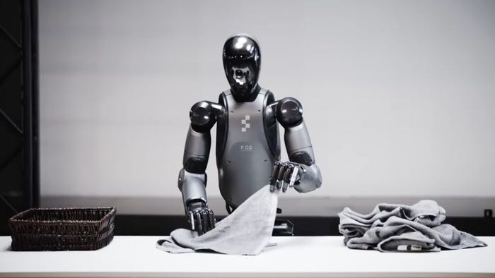 Humanoid Robot Learns How To Fold Laundry