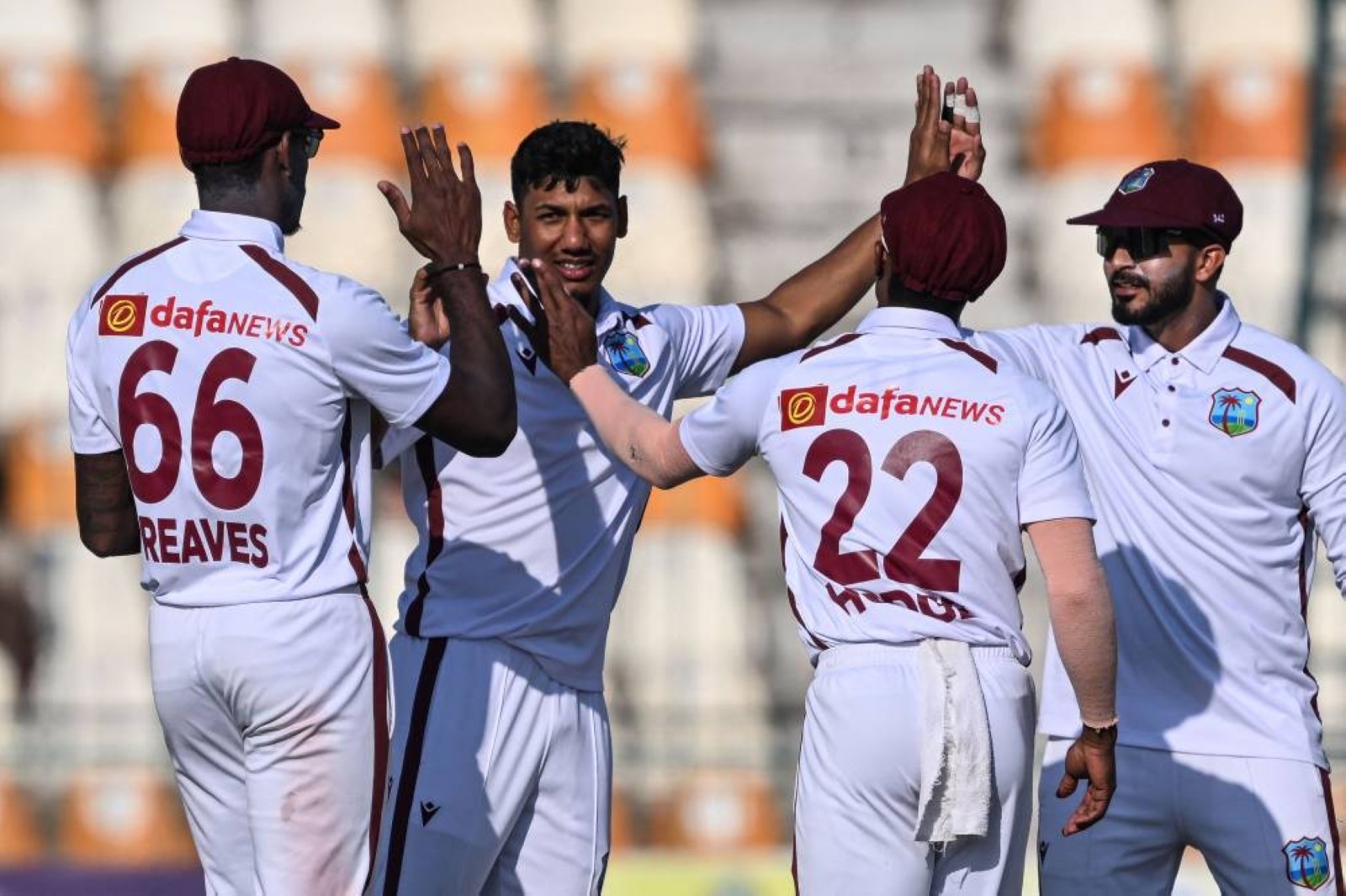 West Indies win Test in Pakistan for first time in 35 years