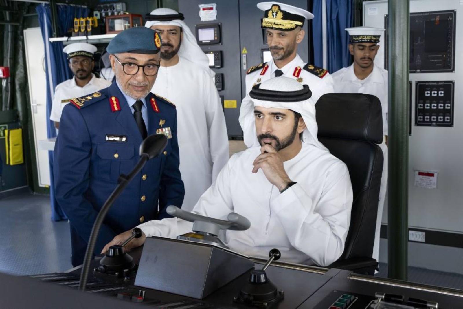 Dubai Crown Prince Sheikh Hamdan commissions advanced naval vessel