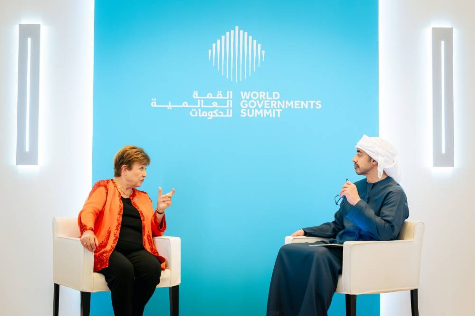 Abdullah, IMF Managing Director review global economic landscape
