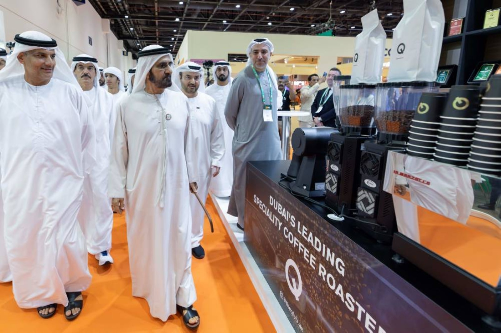Sheikh Mohammed visits World of Coffee 2025 Dubai exhibition