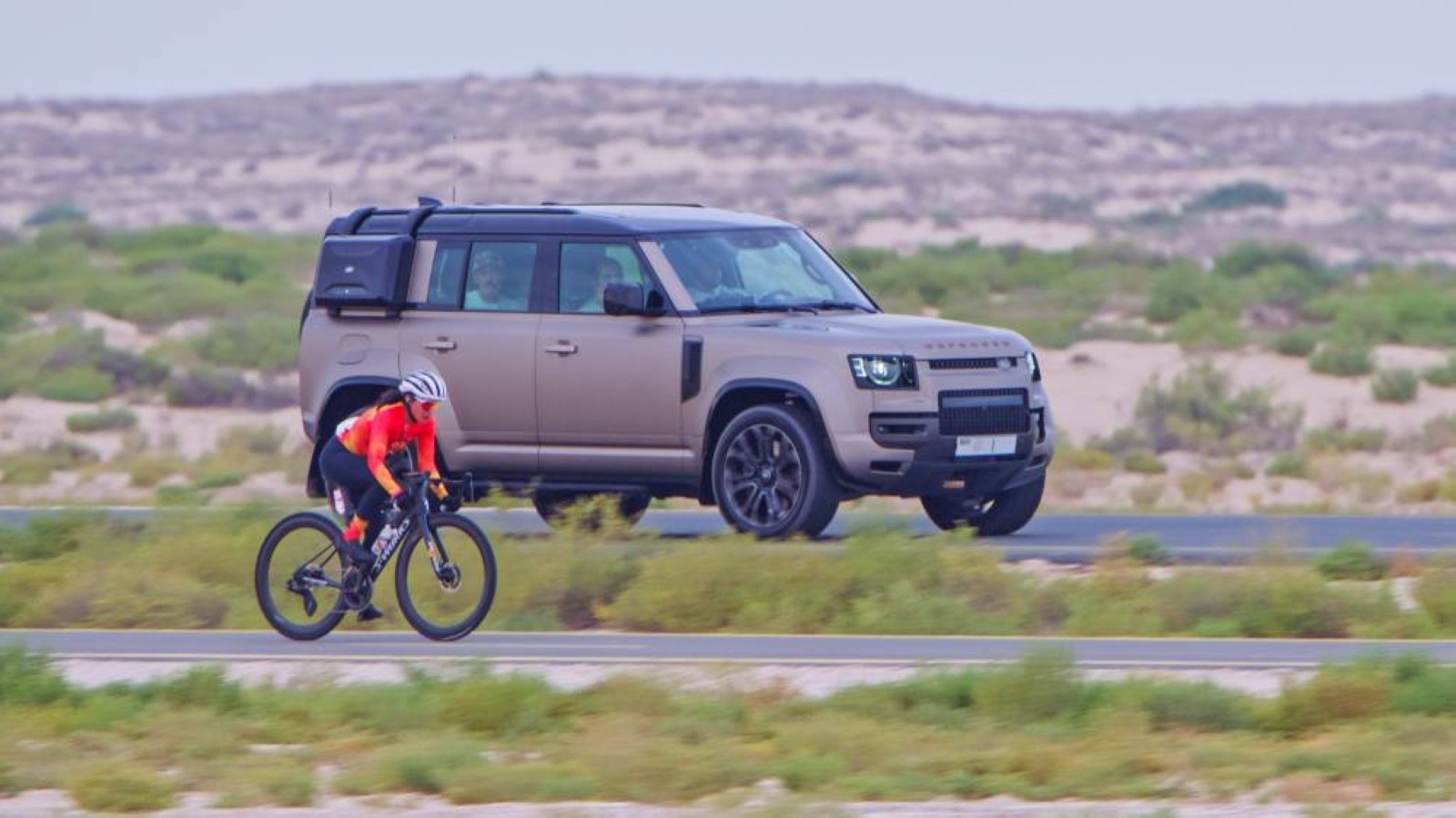 Sheikh Mohammed attends Al Salam Cycling Championship's Women's Race