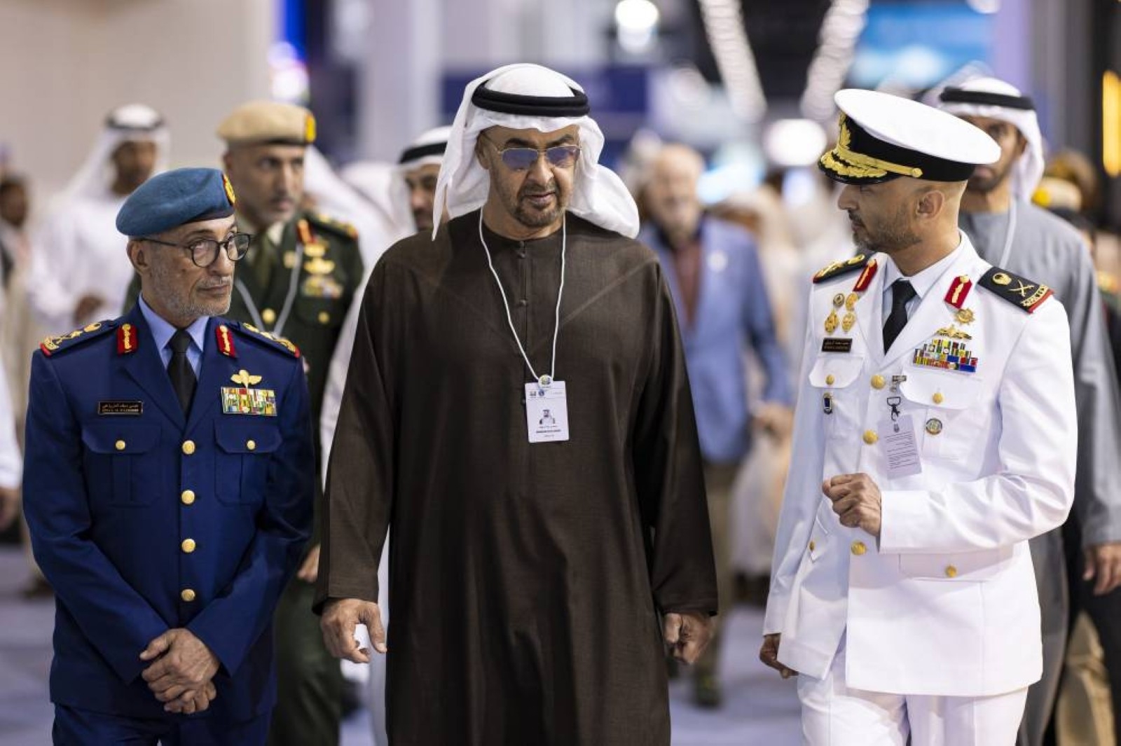 UAE President attends Naval Defence and Maritime Security Exhibition