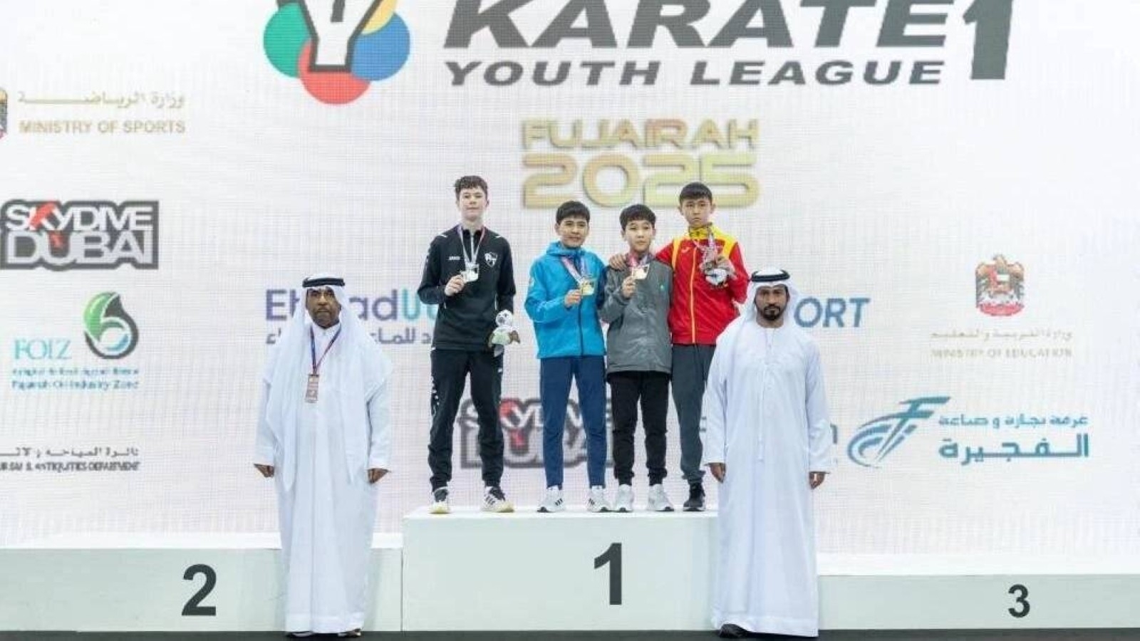 Arab athletes grab 28 medals at Karate 1-Youth League Fujairah
