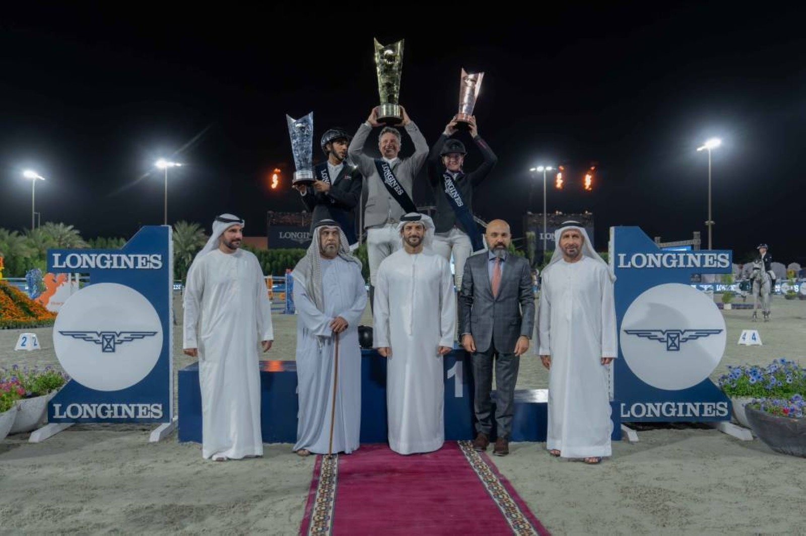 Sultan Bin Ahmed crowns Sharjah Ruler's Show Jumping Cup winners