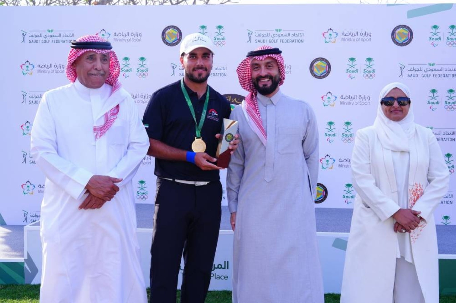Emirati ace Skaik secures historic gold at GCC Golf Championship