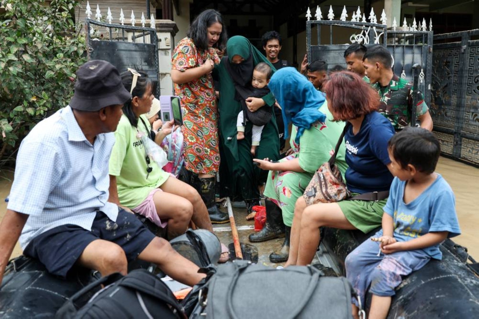 Floods in Indonesia's capital displace thousands