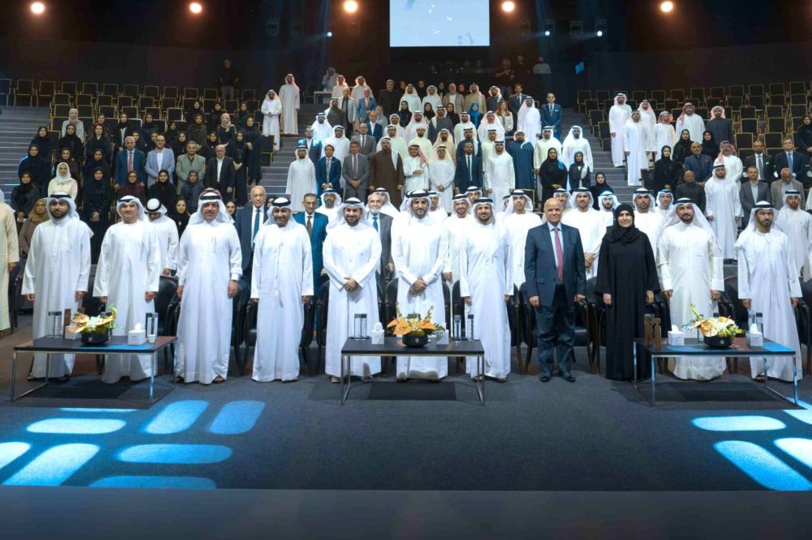 Sultan Bin Ahmed honours Tamayuz award winners