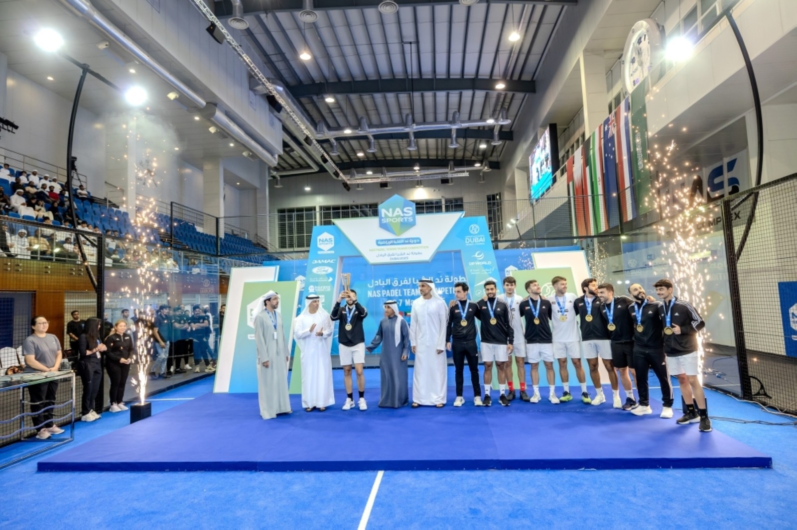 UAE beat Netherlands, clinch NAS Sports Padel Teams' title