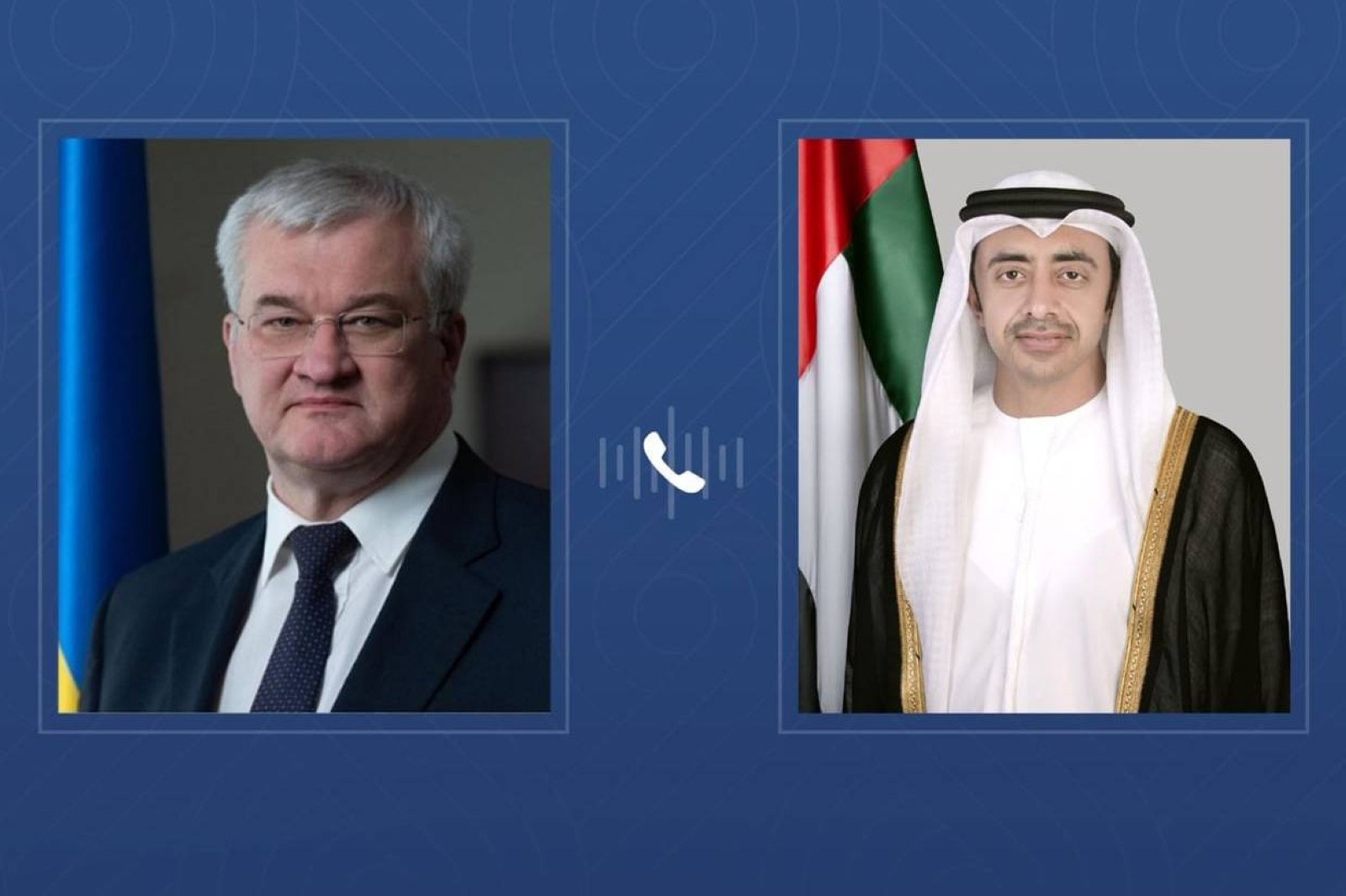UAE, Ukrainian FMs discuss strengthening relations