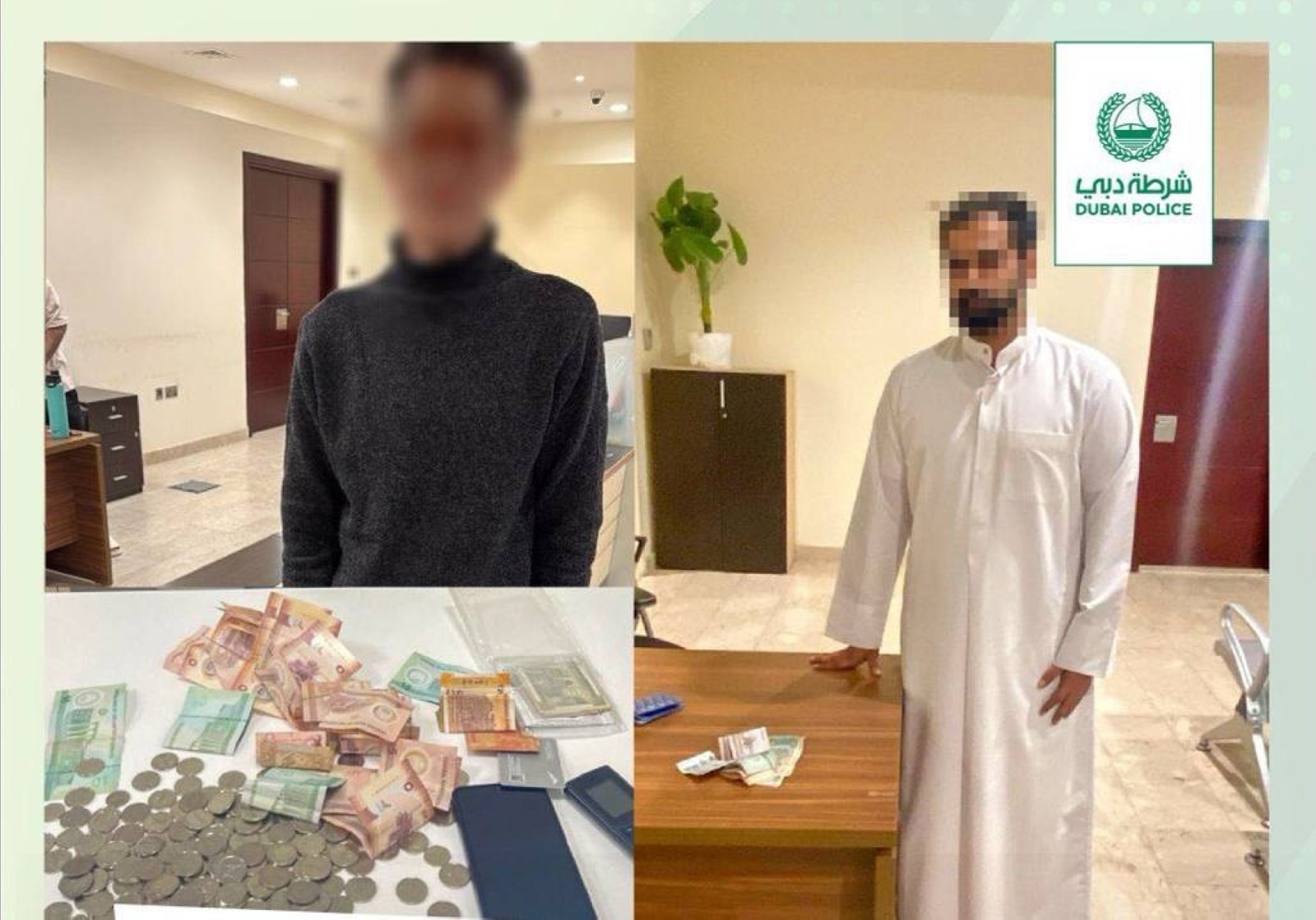 Dubai Police arrest 127 beggars with Dhs50,000