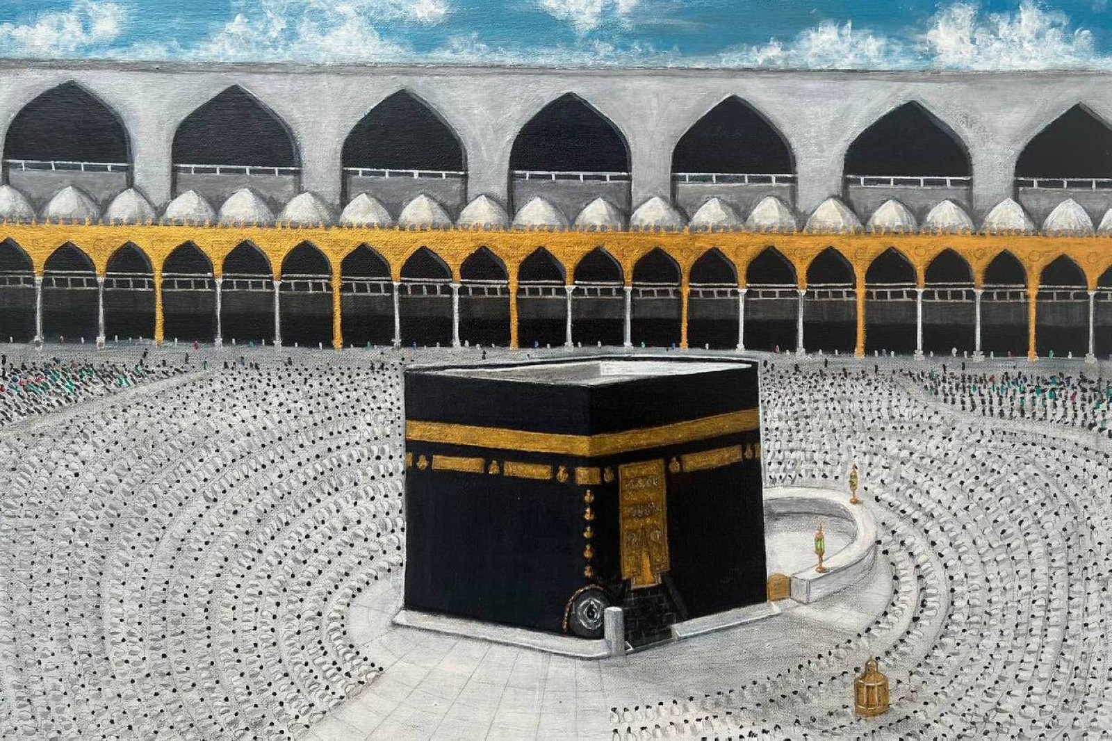 Sumaya Azam's art drinks deep at the fount of Islamic piety and culture