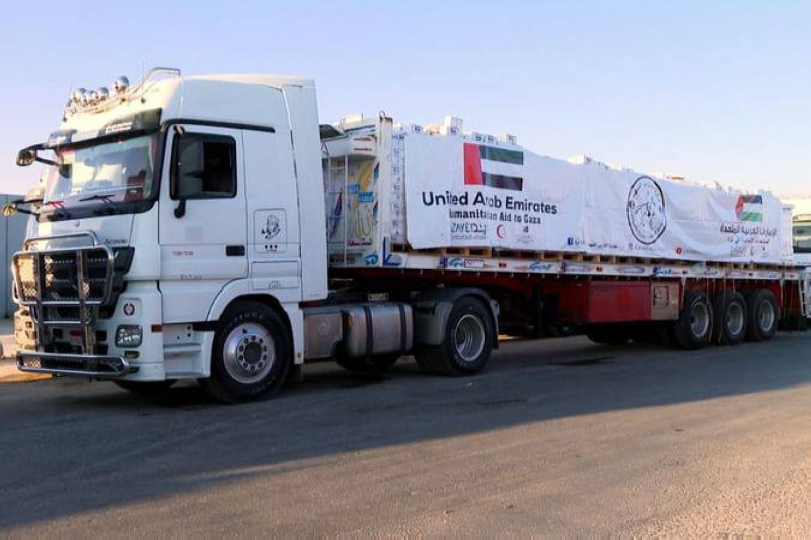 UAE completes 500 days of aid delivery in Gaza