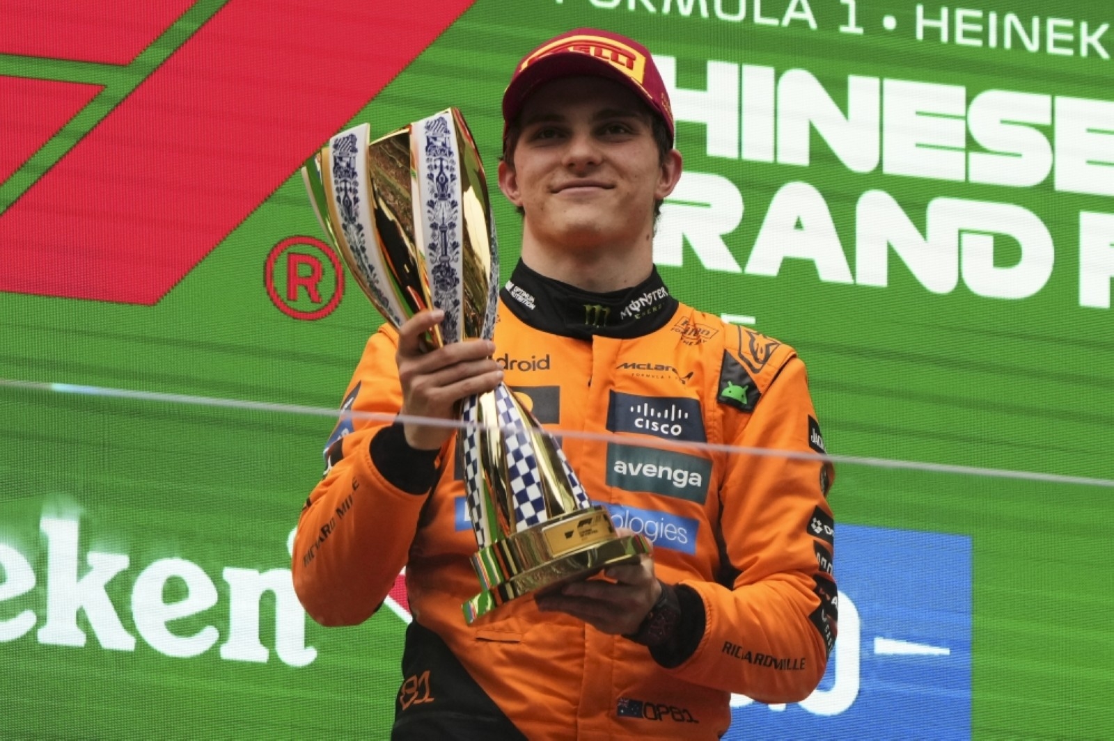Oz Piastri wins Chinese Formula 1 GP in one-two finish for McLaren